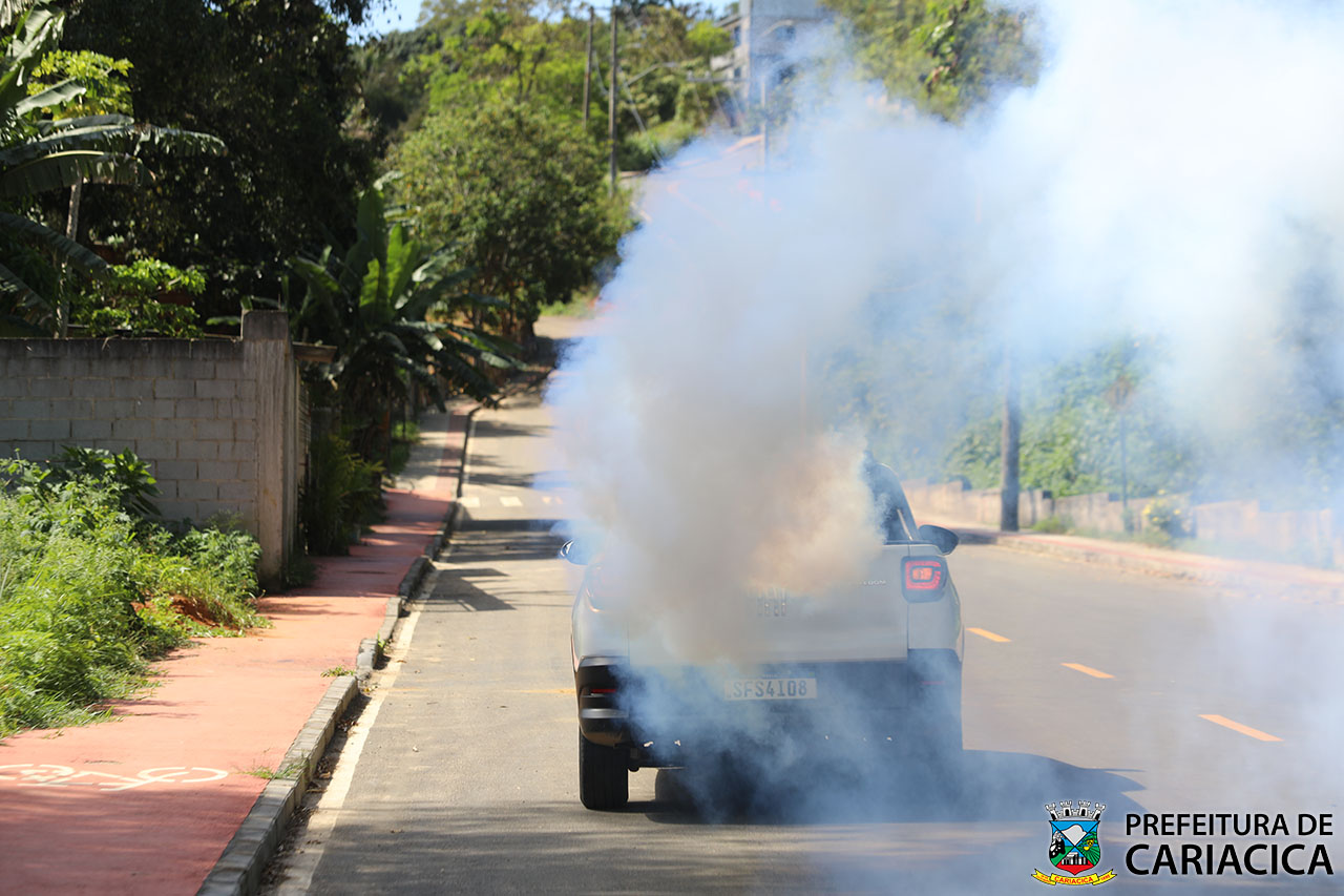 Combate à dengue: carro do fumacê percorre 44 bairros durante essa semana 